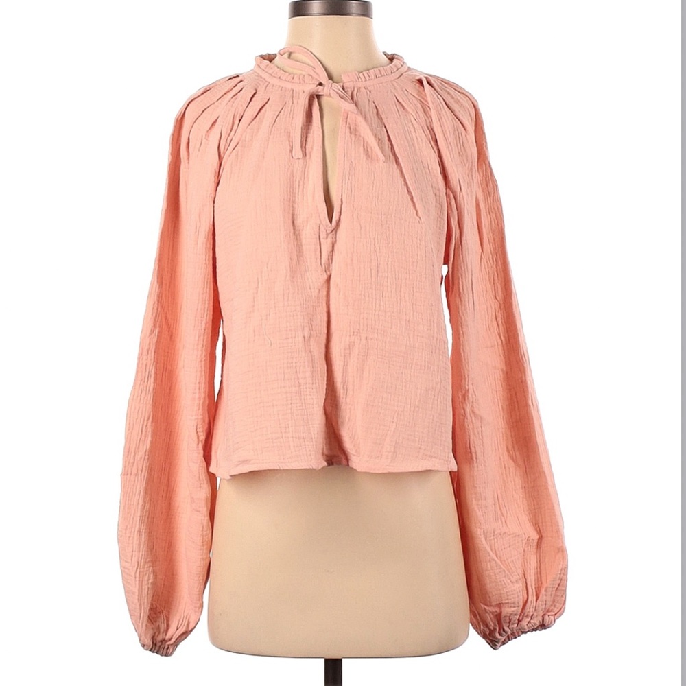 NWT Lovers & Friends Peach Long Sleeve - Size XS